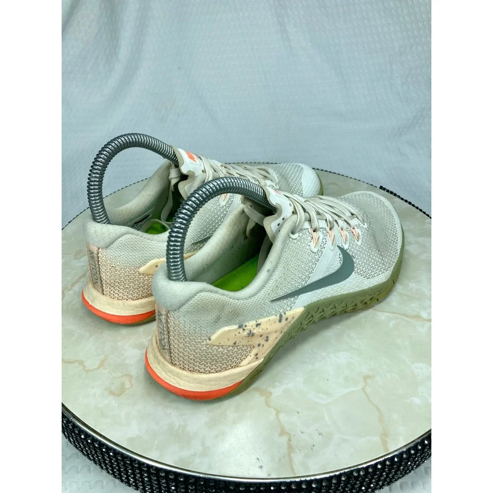 Nike Metcon 4 Training Shoes Womens 6 Sail Gum White Crossfit Running Sneakers